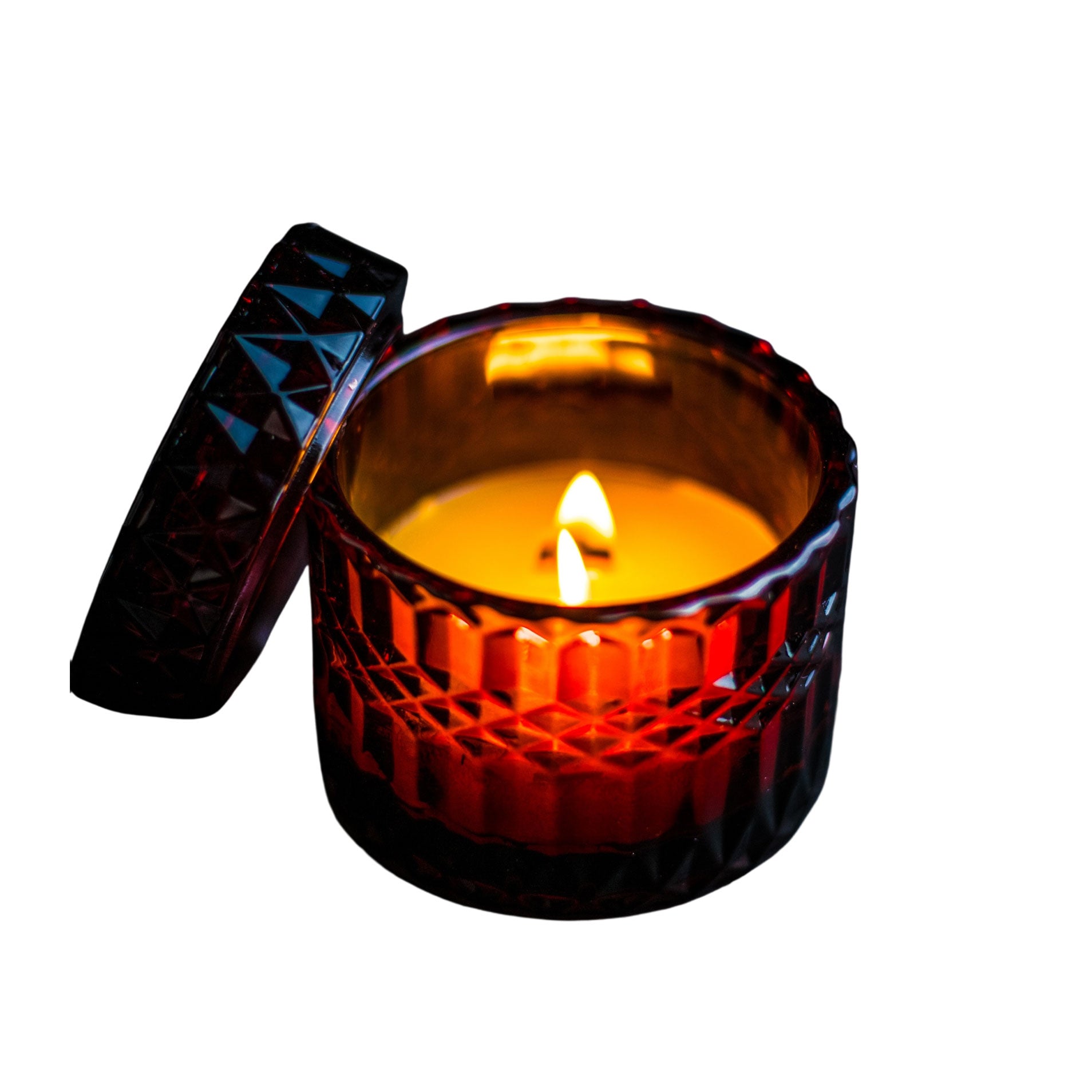 Hills of Mediterranean - Glass Candle