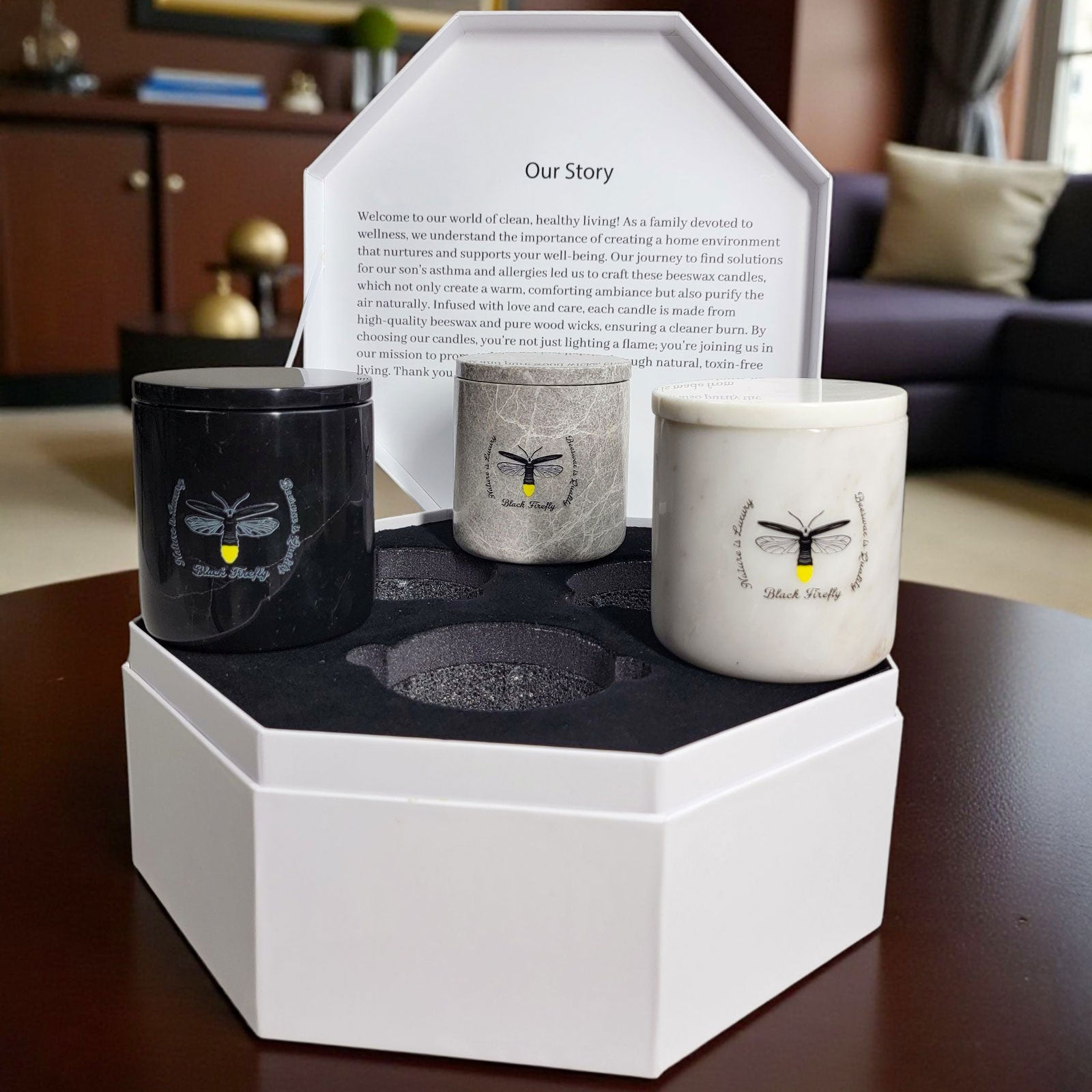 All Marble Candle Collection (3-pack)