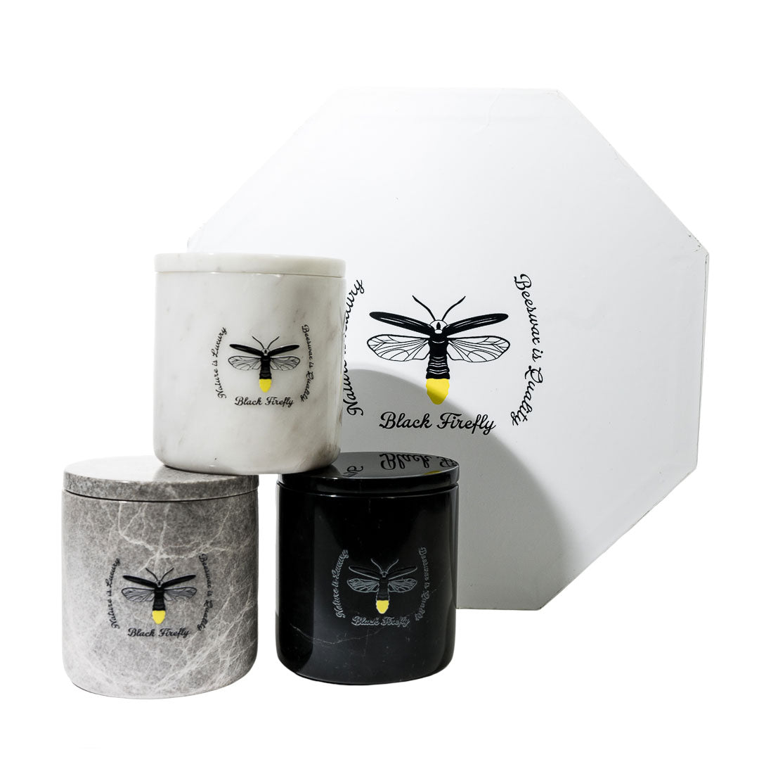 All Marble Candle Collection (3-pack)