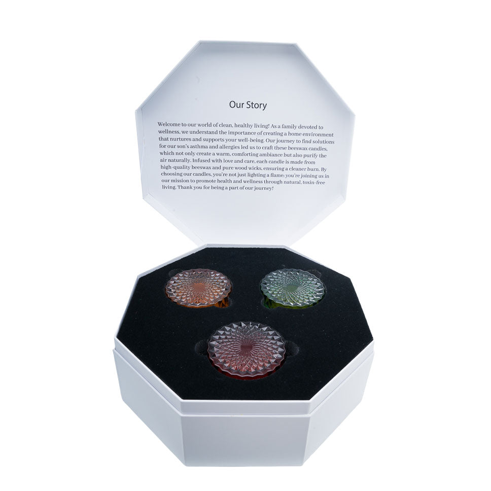 All Glass Candle Collection (3-pack)