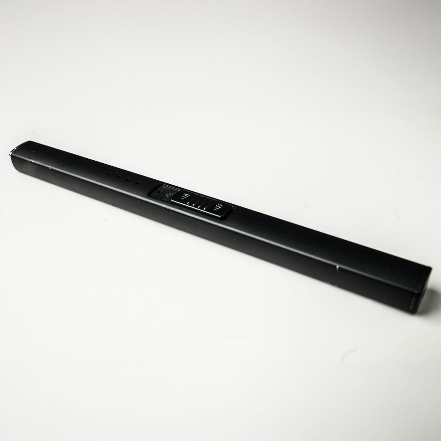 Black Electric Lighter on a white background