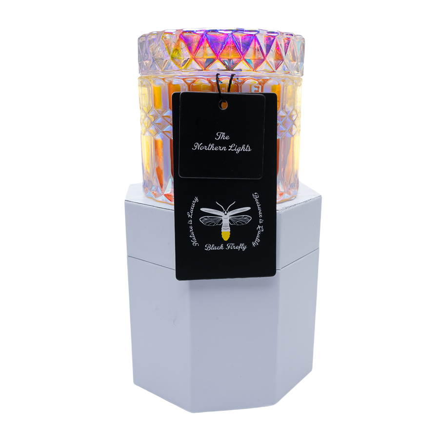 The Northern Lights - Glass Candle
