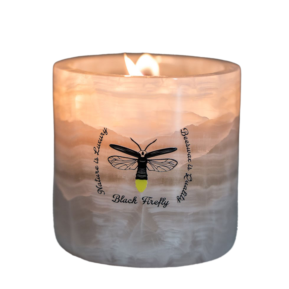 The Golden Bridge - Pink Onyx Candle
